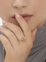 Кольцо из желтого золота