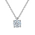 Колье DANAYA  из белого золота с бриллиантом 0,51 ct