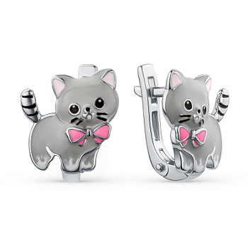 Серьги из серебра